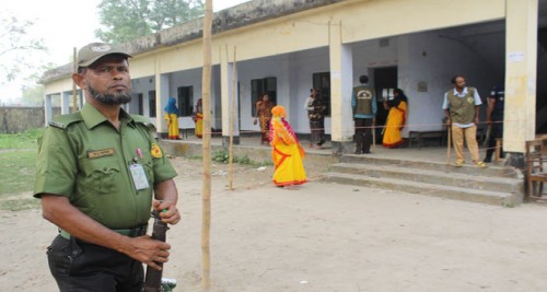 ভোটগ্রহণ শুরু ব্রাহ্মণবাড়িয়া-১ আসনের 