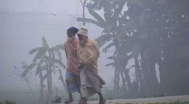 নীলফামারী জেলার সৈয়দপুরে আজকের তাপমাত্রা ২.৯ ডিগ্রি সেলসিয়াস