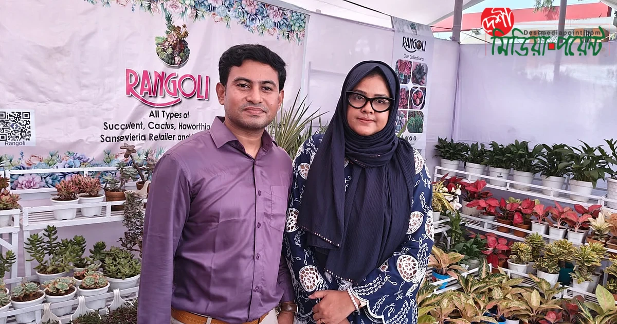 শখের ছাদবাগান থেকে মাসে ২ লাখ টাকার গাছ বিক্রি: ইয়াসমিন খানের ‘রাঙ্গুলি’