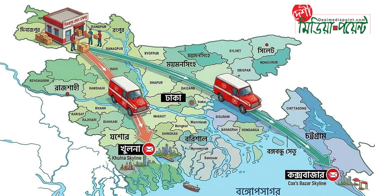 ডাক বিভাগের স্পিডপোস্ট: মাত্র ১০ টাকায় ৪৮ ঘণ্টায় ১ কেজি পার্সেল, কীভাবে সম্ভব?
